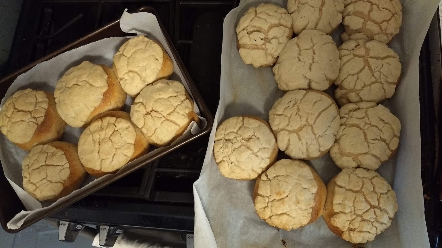 Bryan Ford's Semitas de Yema veganised and slightly bastardised The Fresh Loaf